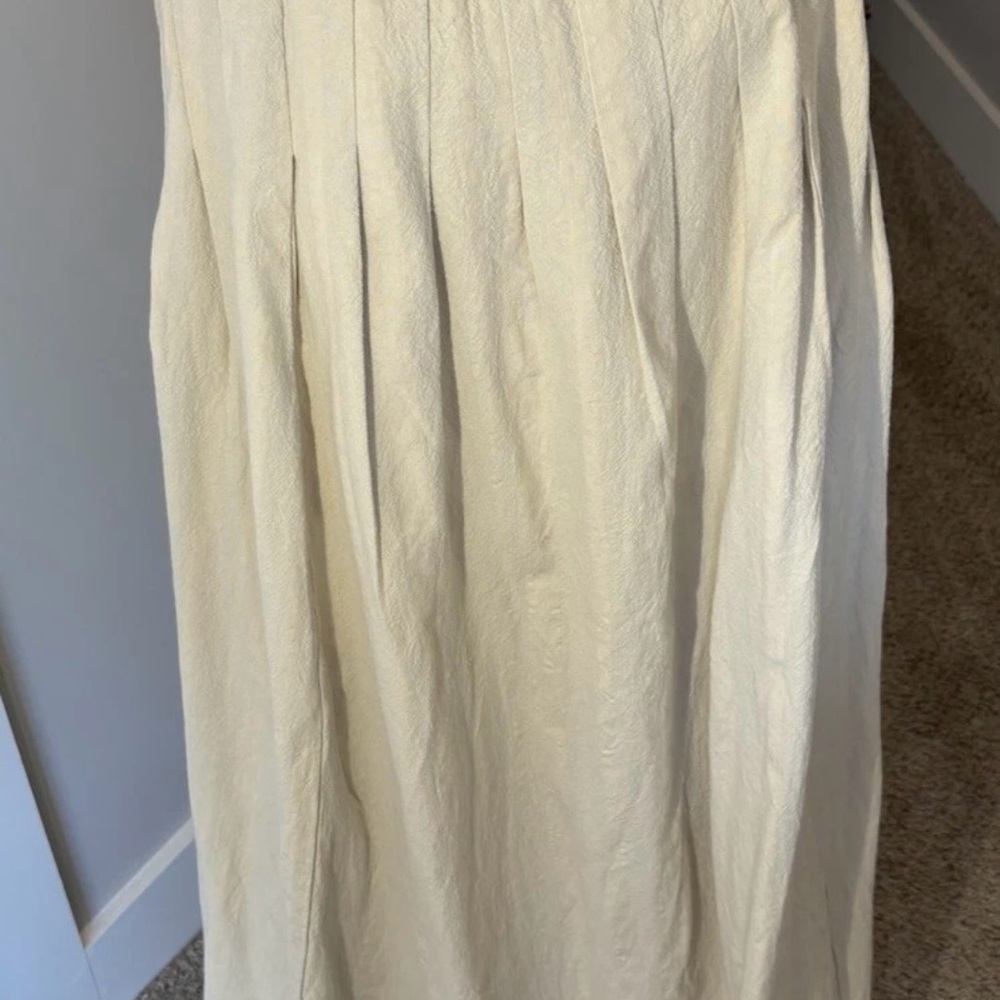 Free People NWT Sun Maxi Dress Wet Plaster Small Adjust/Remove Straps - Picture 2 of 11